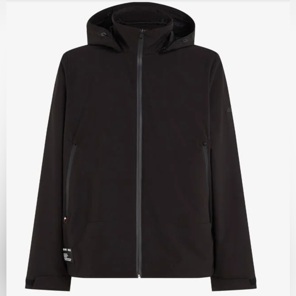 TOMMY HILFIGER Best Essentials Hooded Jacket In Black